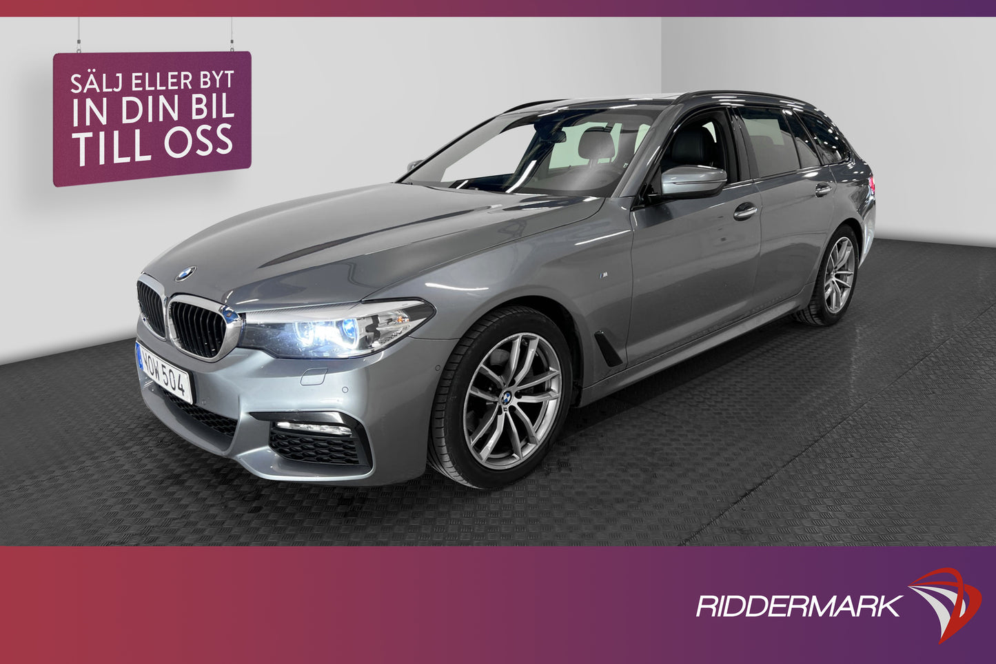 BMW 520 d Touring 190hk M Sport Pano HiFi Kamera Drag MOMS