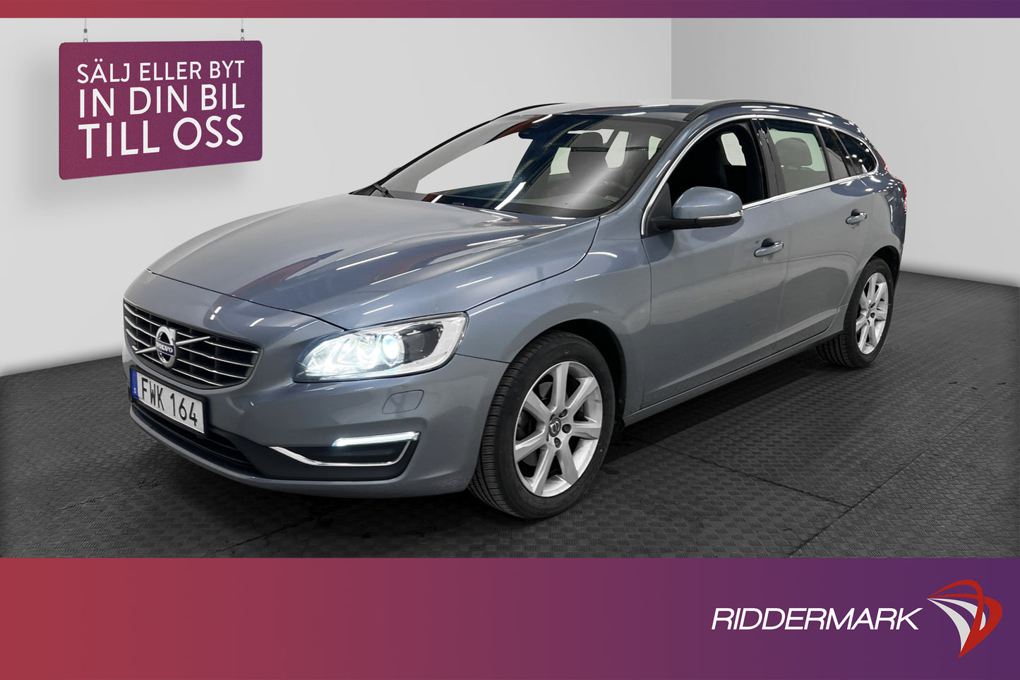 Volvo V60 D3 Classic Sensorer Rattvärme 0.42L/Mil Välservad