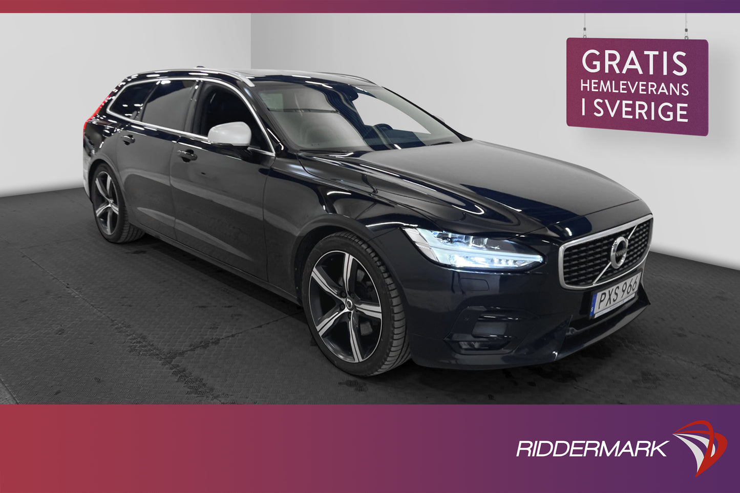 Volvo V90 D4 190hk AWD R-Design Pano D-Värm HUD B-Kamera