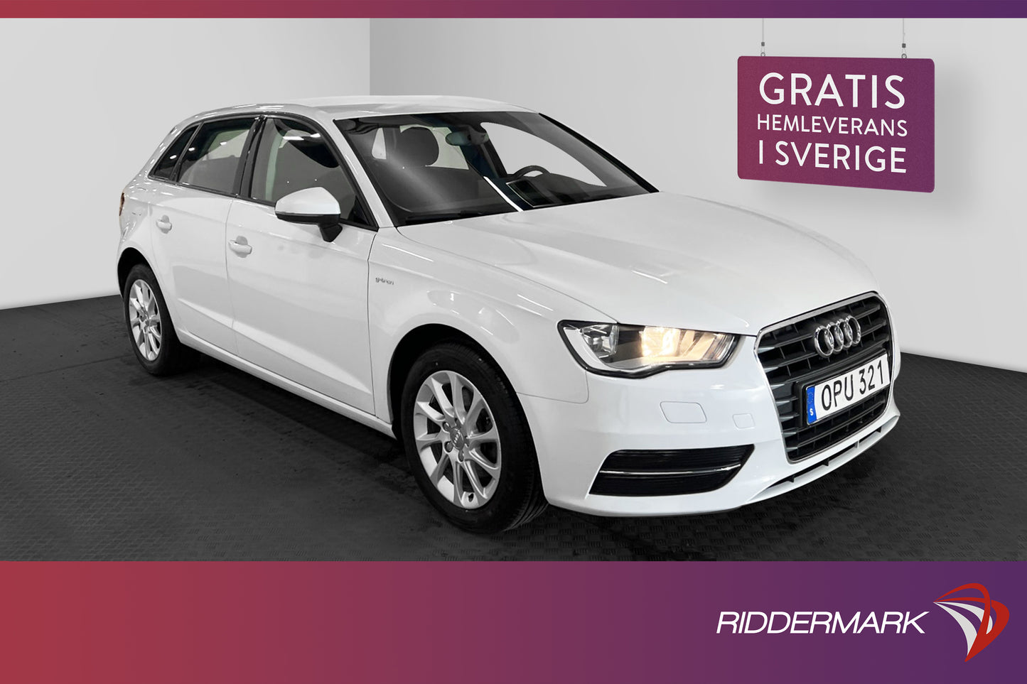 Audi A3 Sportback g-Tron TFSI 110hk Proline Värmare Sensorer