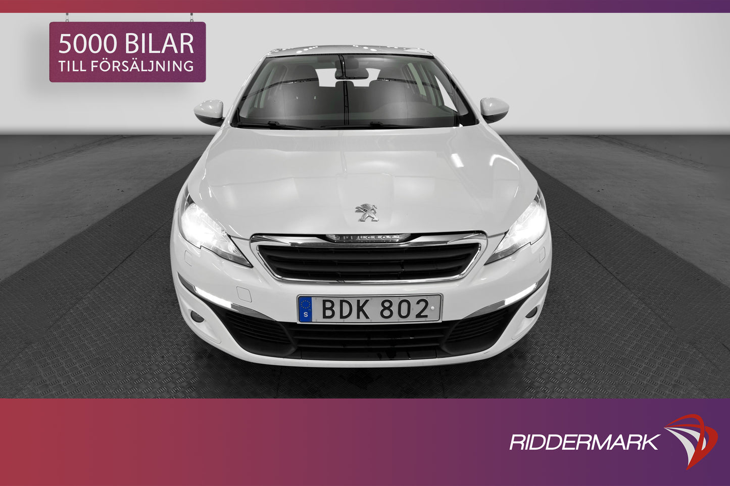 Peugeot 308 1.6 e-HDi Active P-sensorer Nyservad 115hk