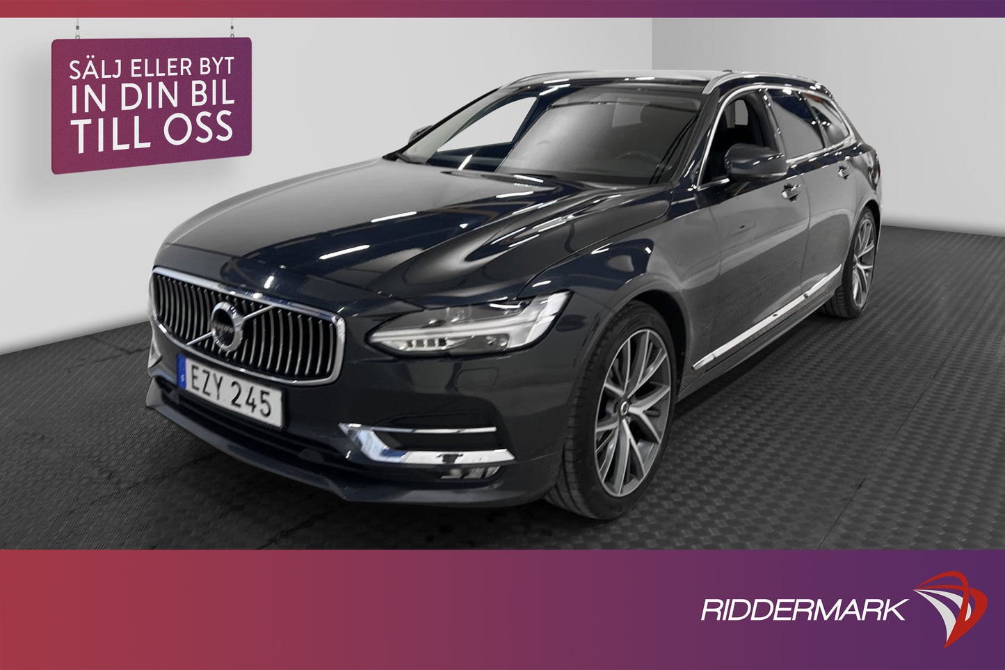 Volvo V90 D4 190hk Inscription Drag BLIS Navi 360° Skinn