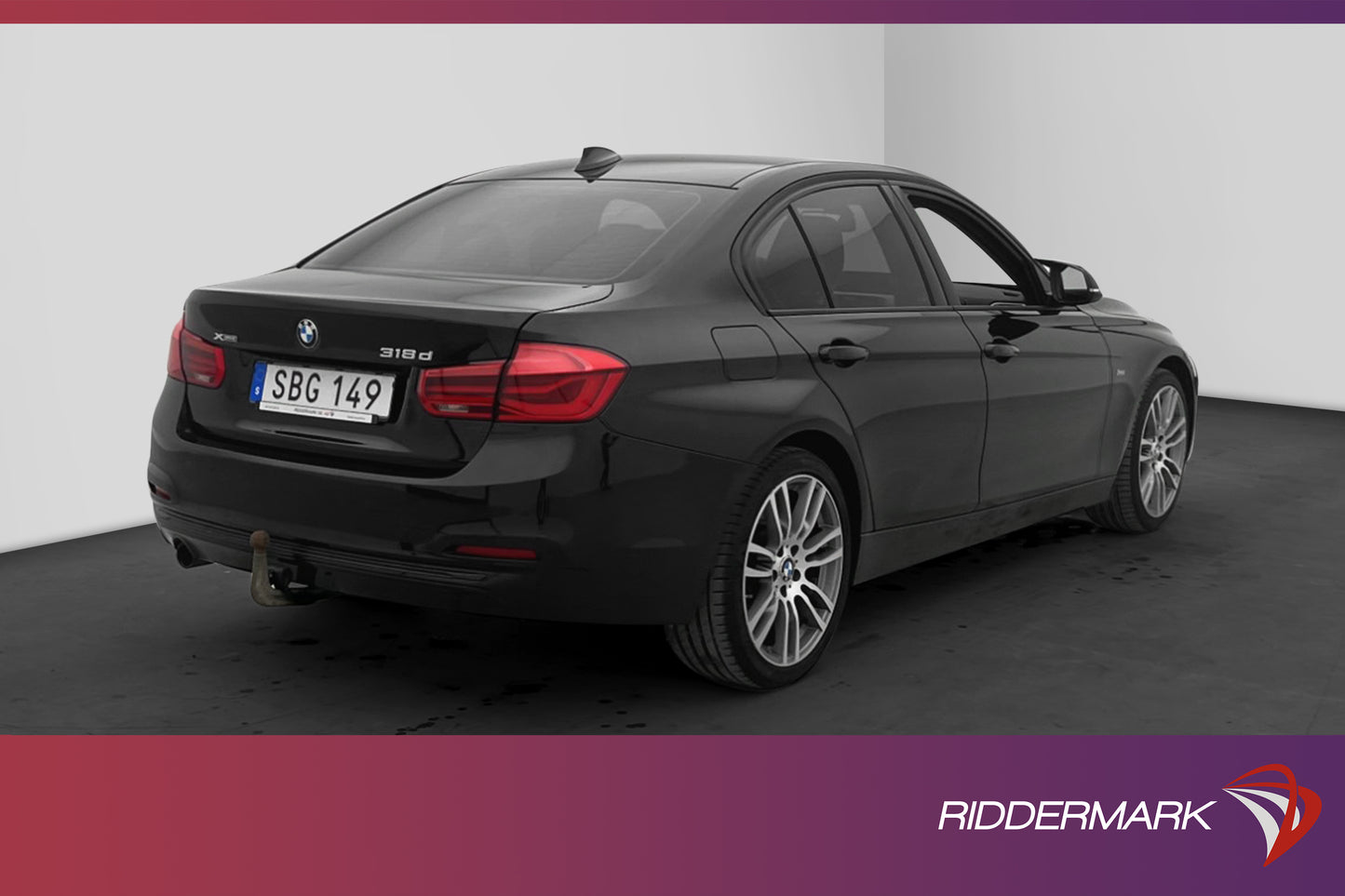 BMW 318 d xDrive Sedan 150hk Sport line HiFi Navi Värm Drag