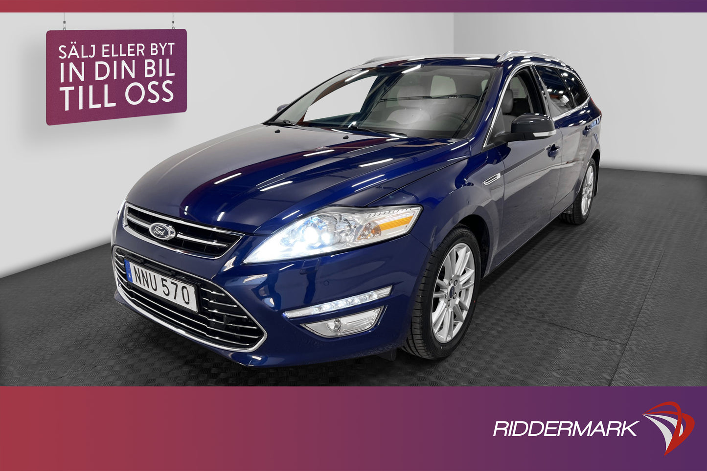 Ford Mondeo Kombi 2.0 TDCi 163hk D-Värm Skinn Keyless Drag