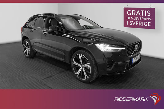 Volvo XC60 T6 Recharge AWD 397hk Pano VOC 360 B&W Drag MOMS