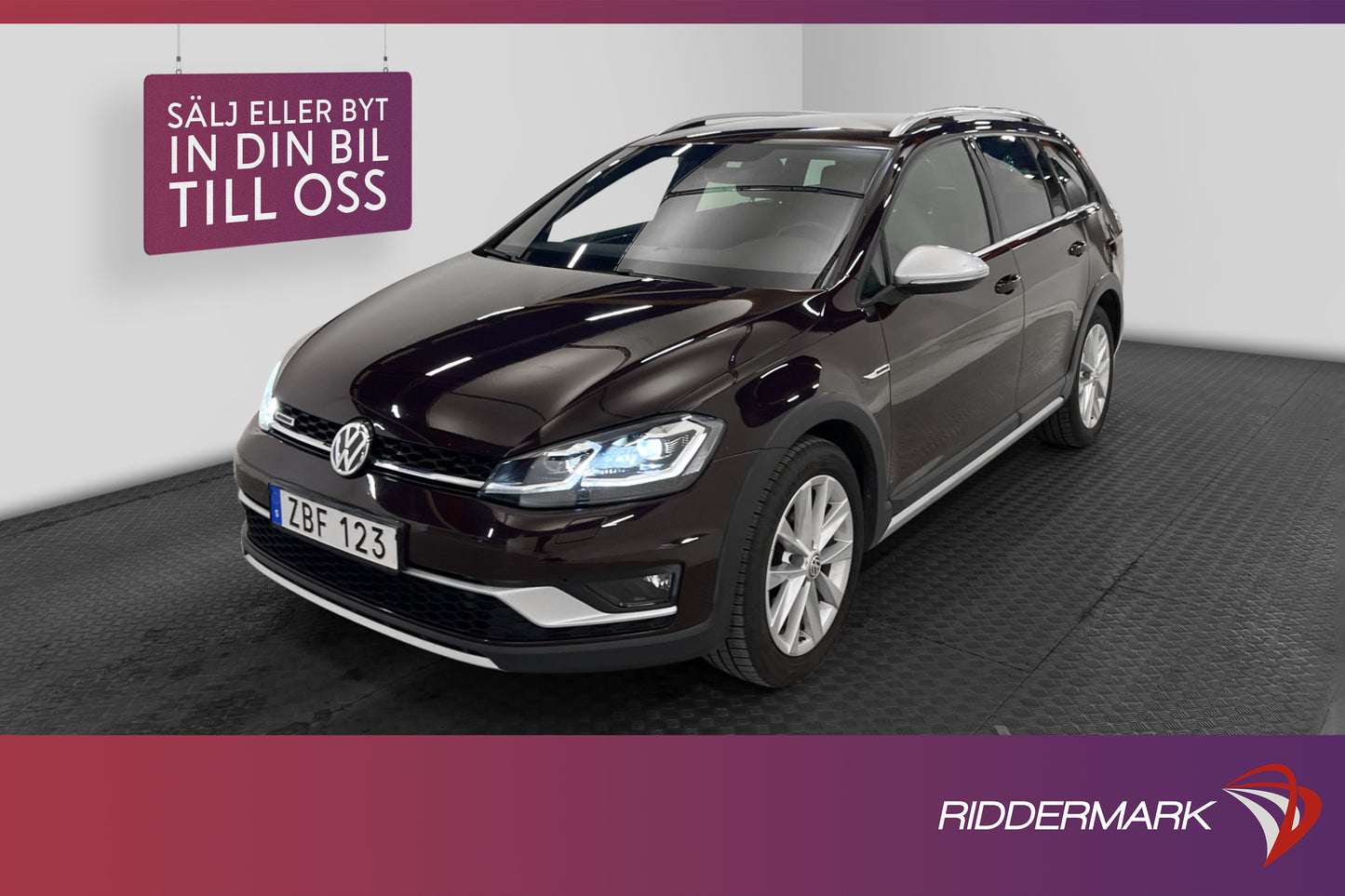 Volkswagen Golf Alltrack 2.0 TDI 4M 184hk B-kam D-värm Drag