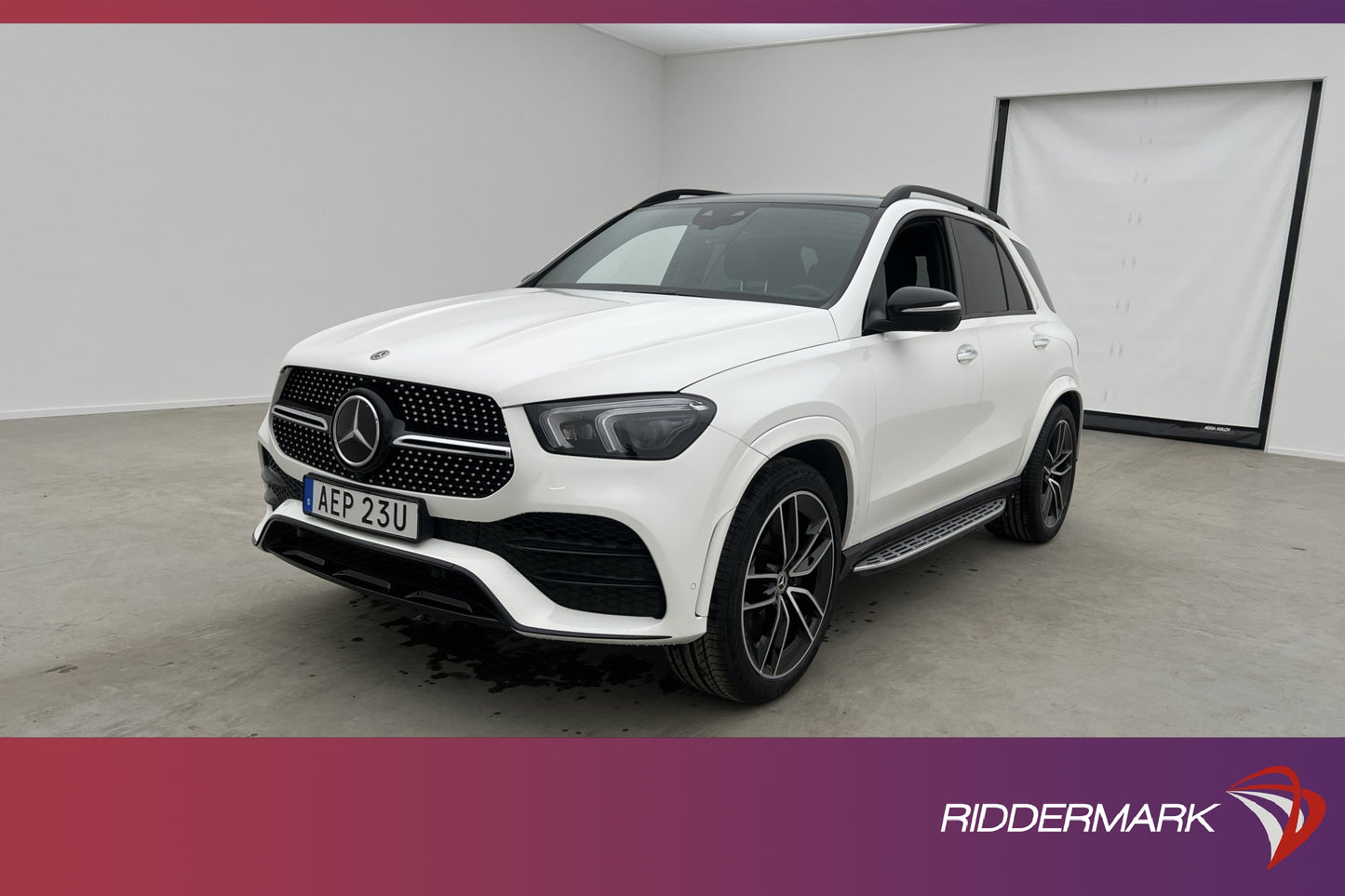 Mercedes-Benz GLE 400 d 4M 330hk AMG Pano Luft Burm 360 MOMS