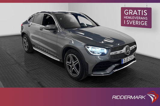 Mercedes-Benz GLC 220 d Coupé 4M 194hk AMG 360° Drag Navi