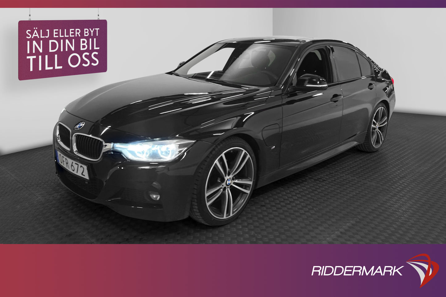 BMW 330e Sedan 252hk M Sport Navi H/K Taklucka