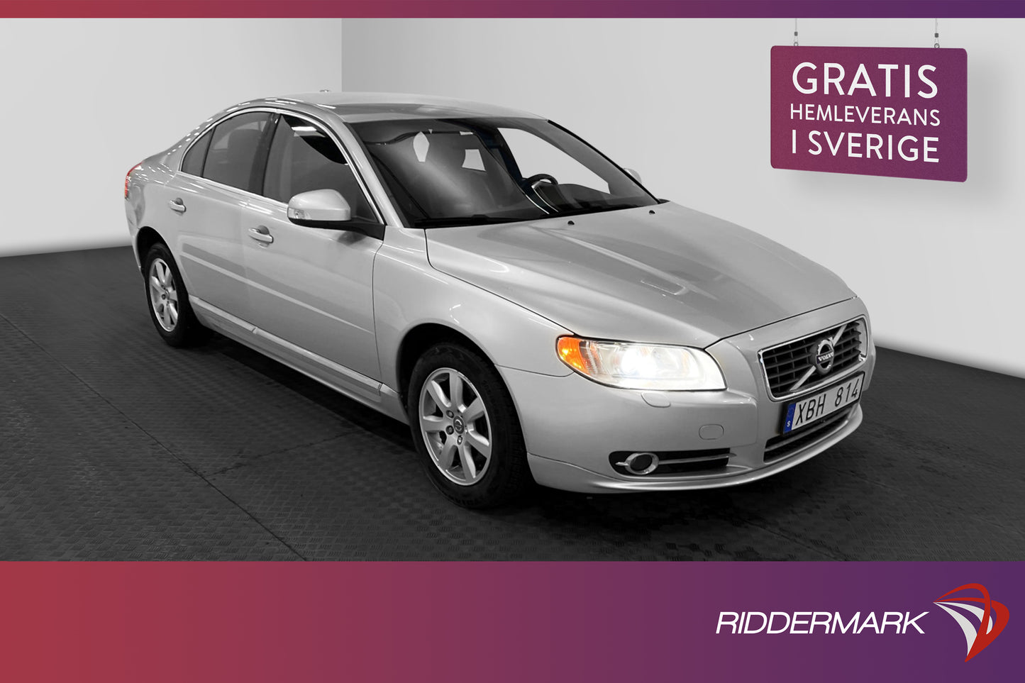 Volvo S80 2.5T Flexifuel Summum Skinn P-sensorer 231hk