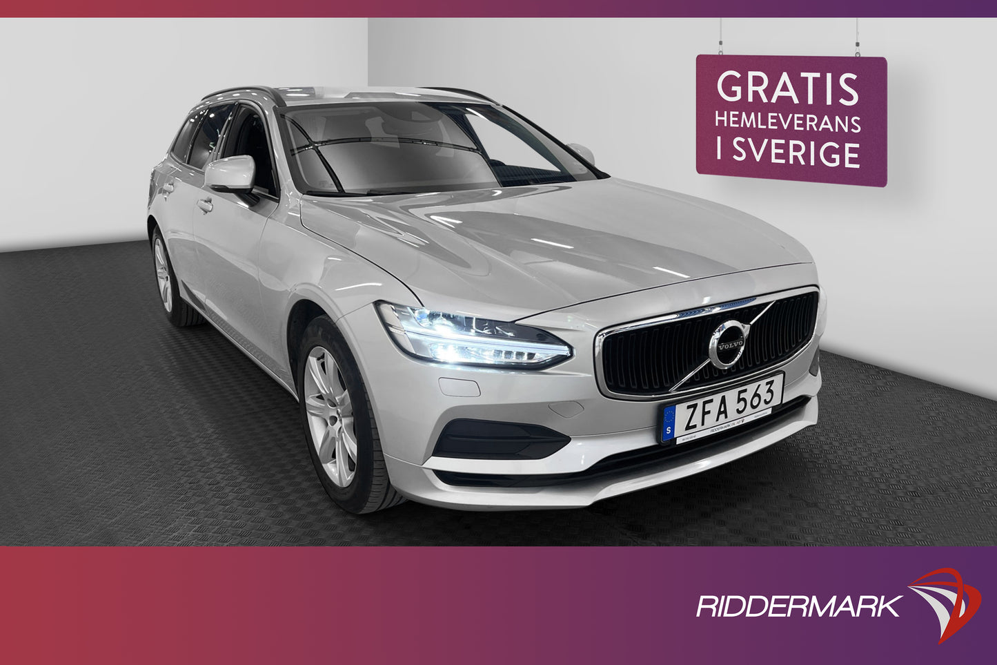 Volvo V90 D3 150hk Kinetic VOC Värmare Sensorer Navi Välserv