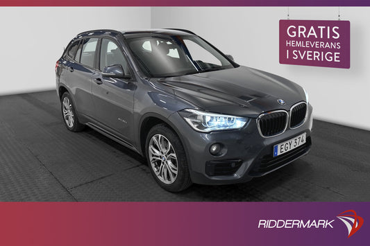 BMW X1 xDrive20d Sport line M-ratt Kamera Rattvärm Dragkrok