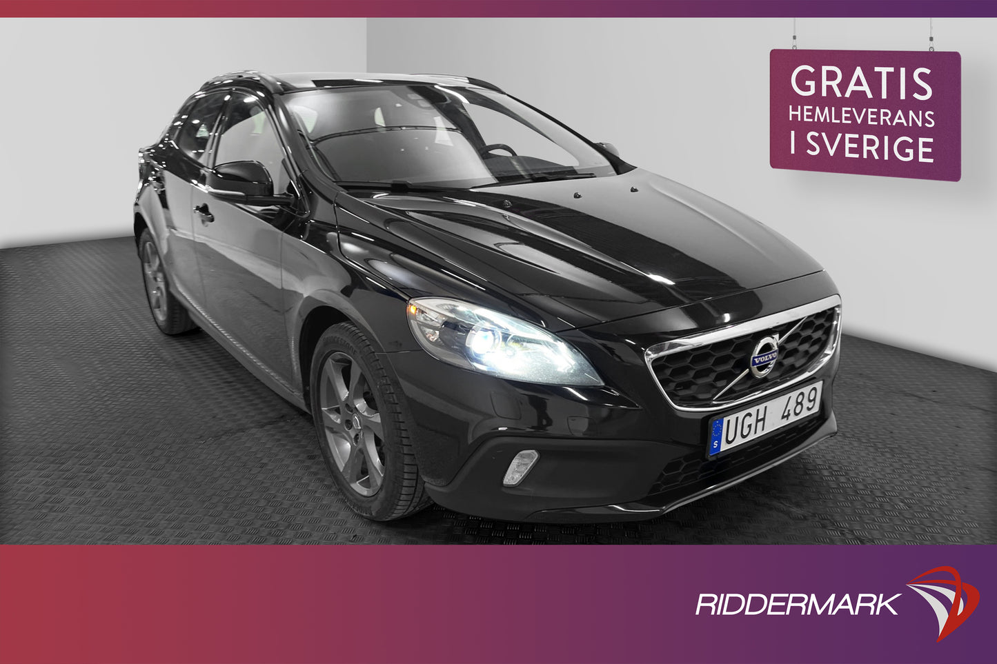 Volvo V40 CrossCountry D2 115hk D-värm Nybesiktad 0,39L/mil