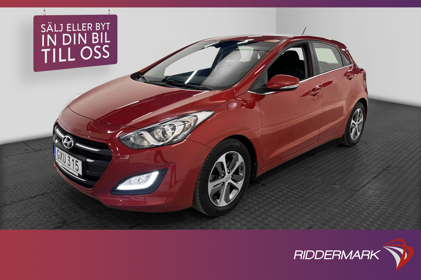 Hyundai i30 1.6 GDI 135hk Rattvärme 3647 Mil Nyservad