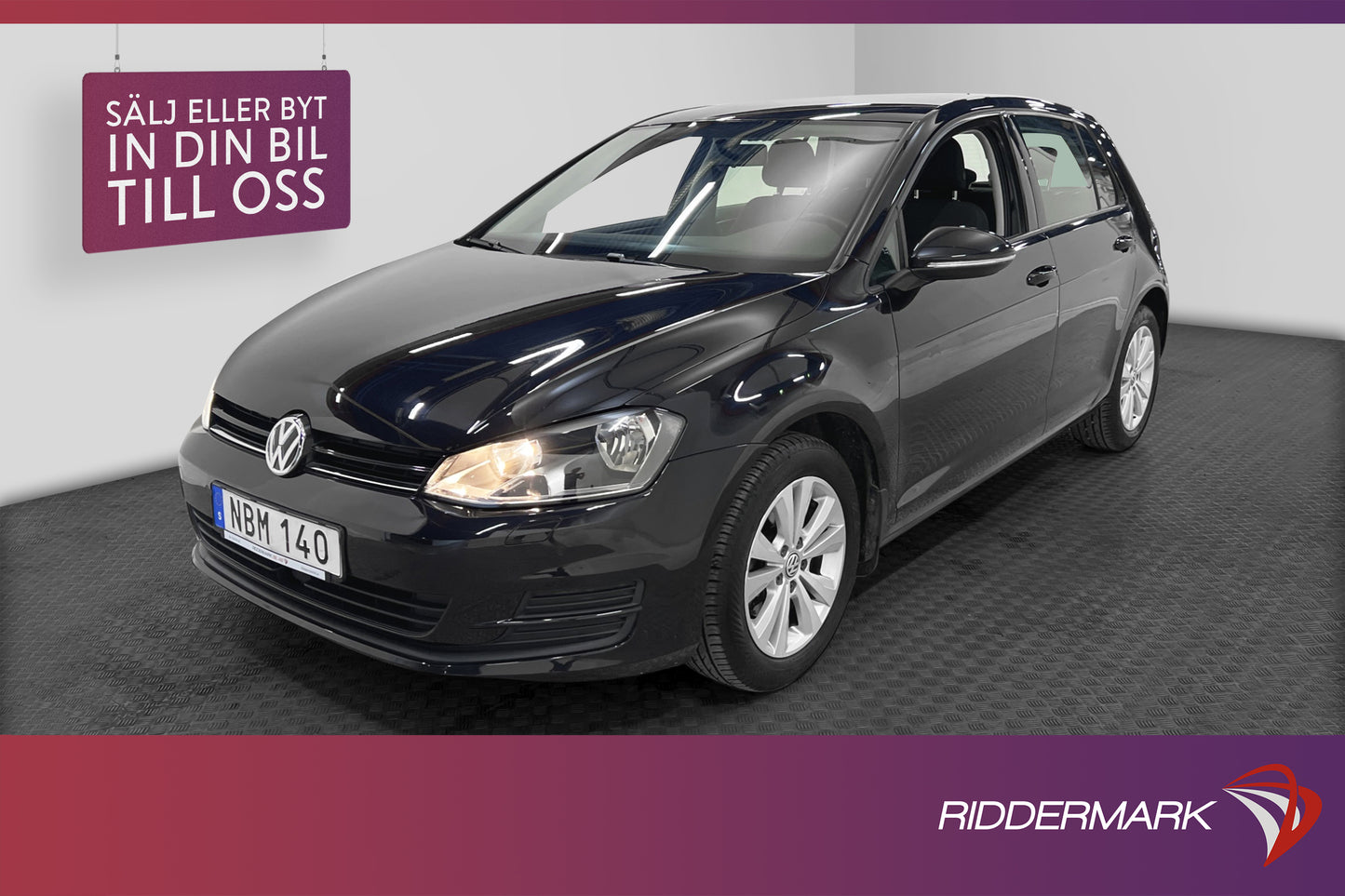 Volkswagen Golf 1.6 TDI 110hk Style Carplay Navi Farthållare