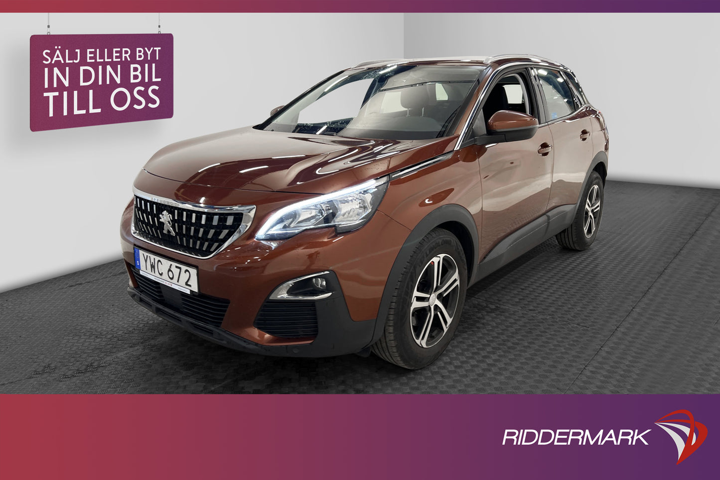 Peugeot 3008 1.2 PureTech 130hk Active Cockpit Välservad