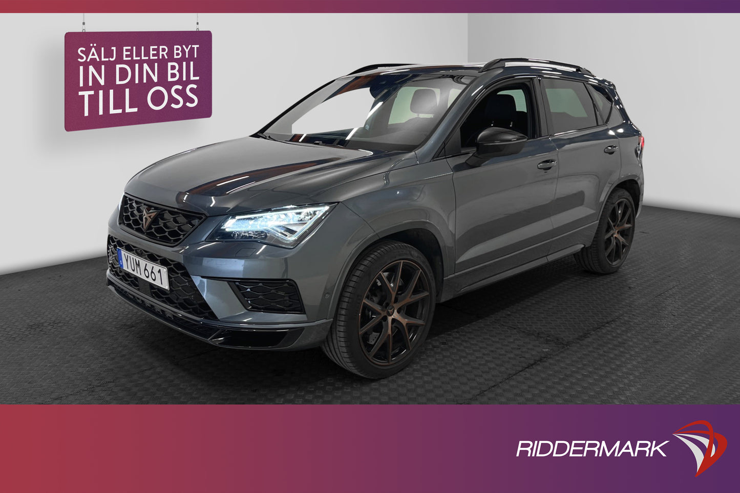 Cupra Ateca 2.0TSI 4D 300hk Drag 19" 360° Beats Pano Keyless