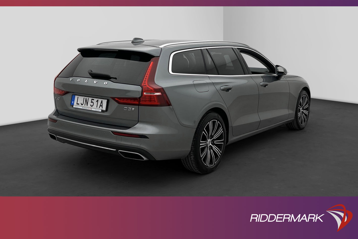 Volvo V60 D3 Inscription VOC Värmare HUD Skinn Kamera Navi