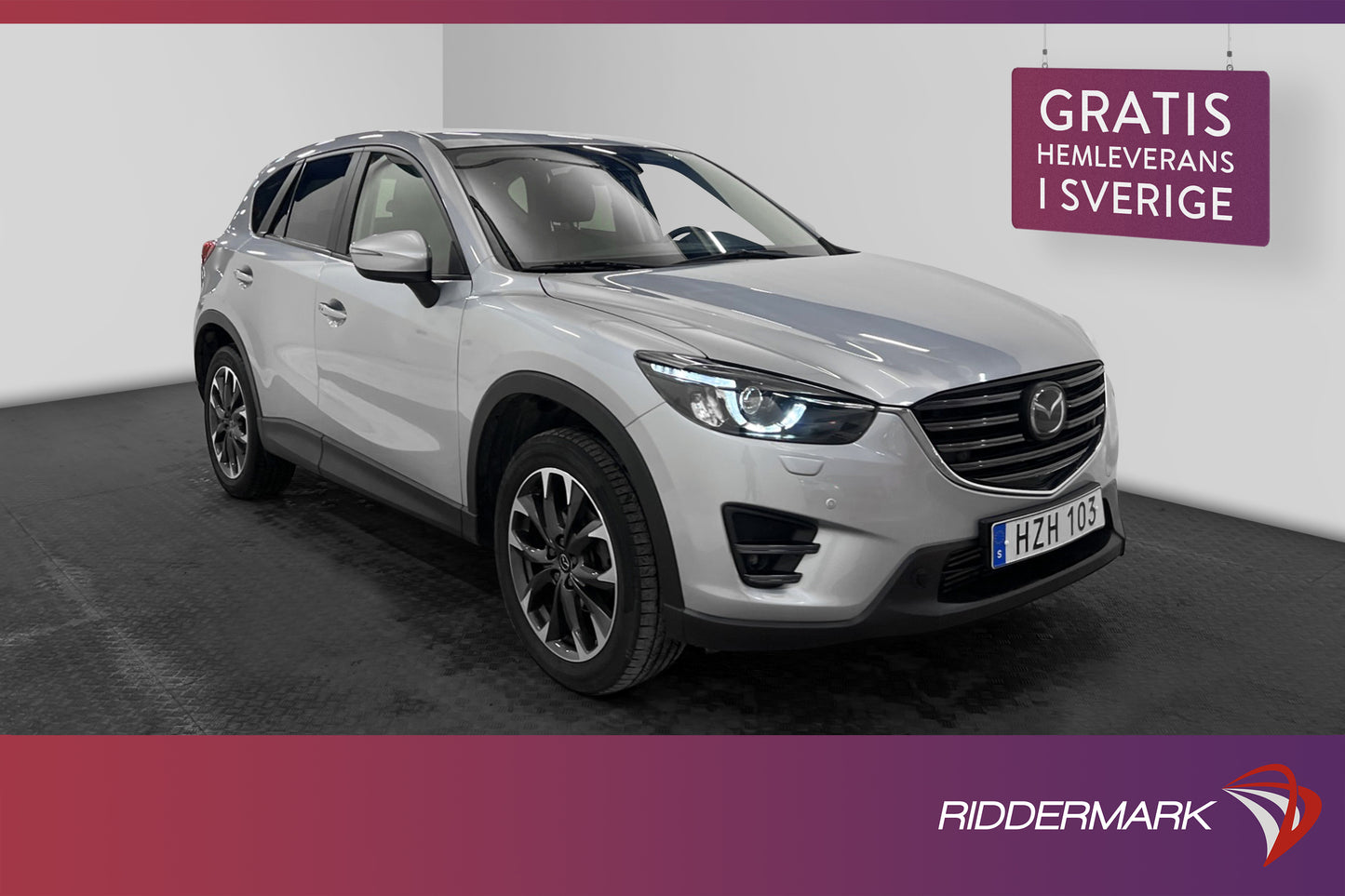 Mazda CX-5 2.2 AWD 175hk Optimum BOSE B-kamera Skinn Drag