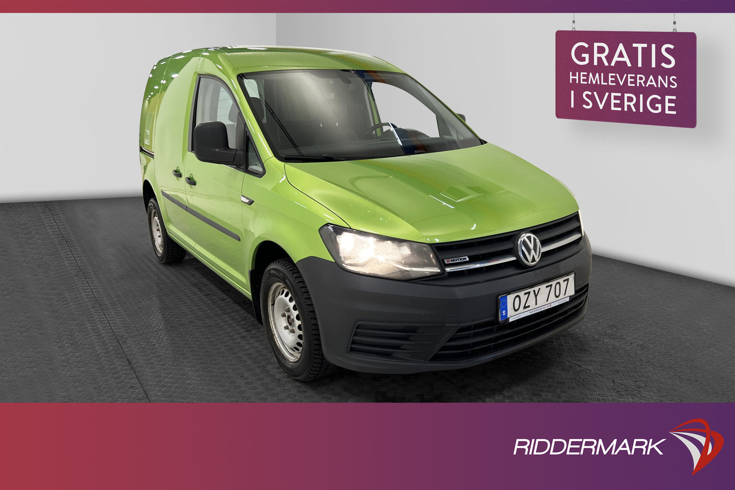 Volkswagen Caddy 2.0TDI 4Motion Värmare Dragkrok 1-Ägare