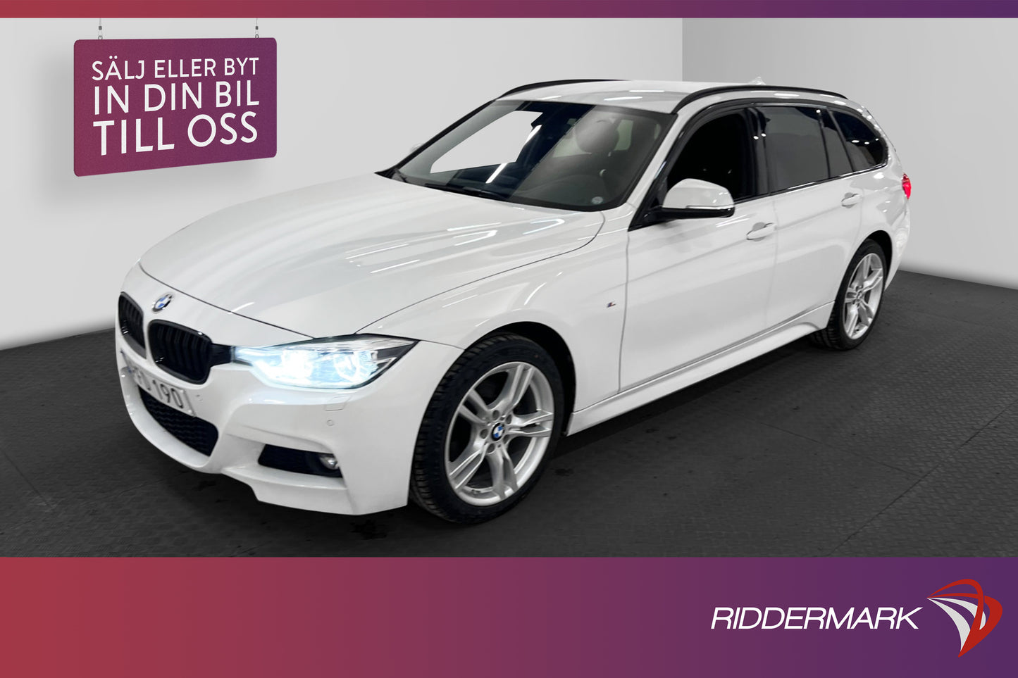 BMW 320d xDrive 190hk M Sport HiFi Drag 0.45l/mil