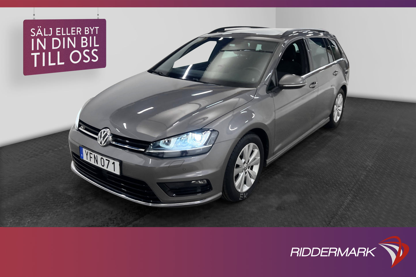 Volkswagen Golf 1.4 TSI 150hk FULL R-Line Pluspkt Pano B-kam