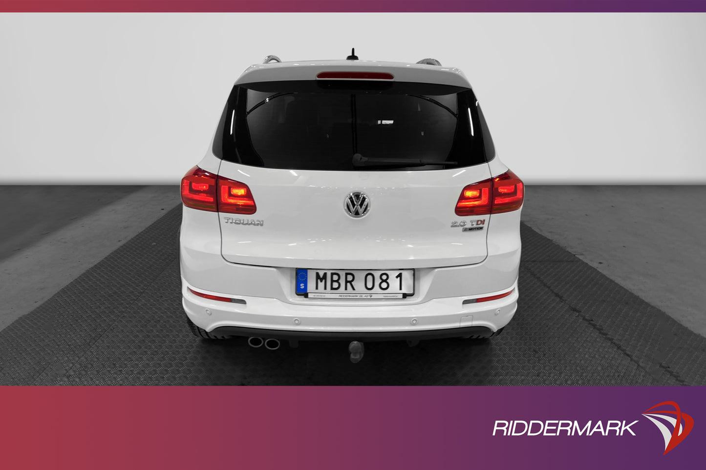 Volkswagen Tiguan 2.0 TDI 4M 184hk R-line Pano D-värm Drag