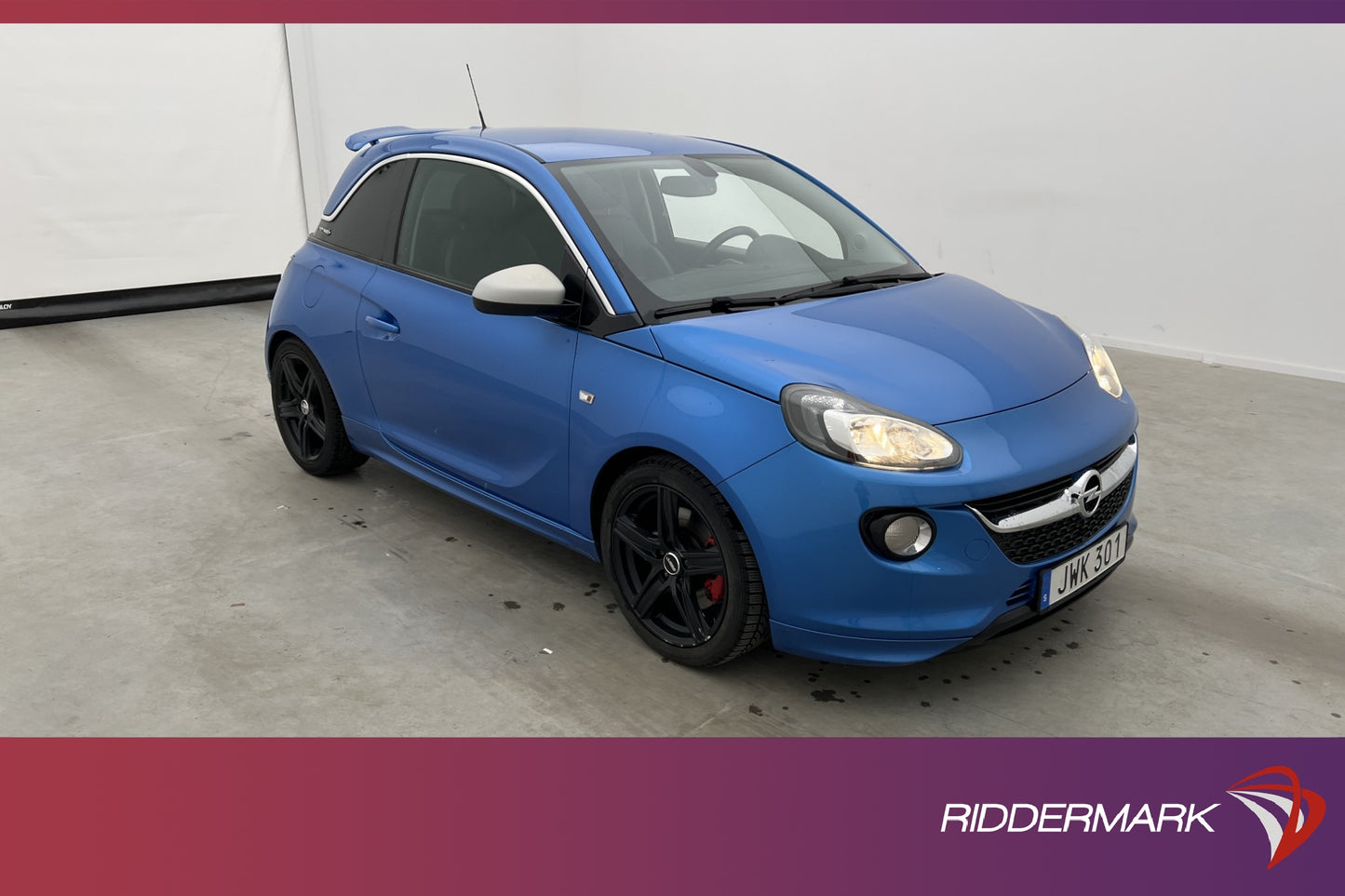 Opel Adam S 1.4 Turbo 150hk Let it Blue Infinity Halvläder