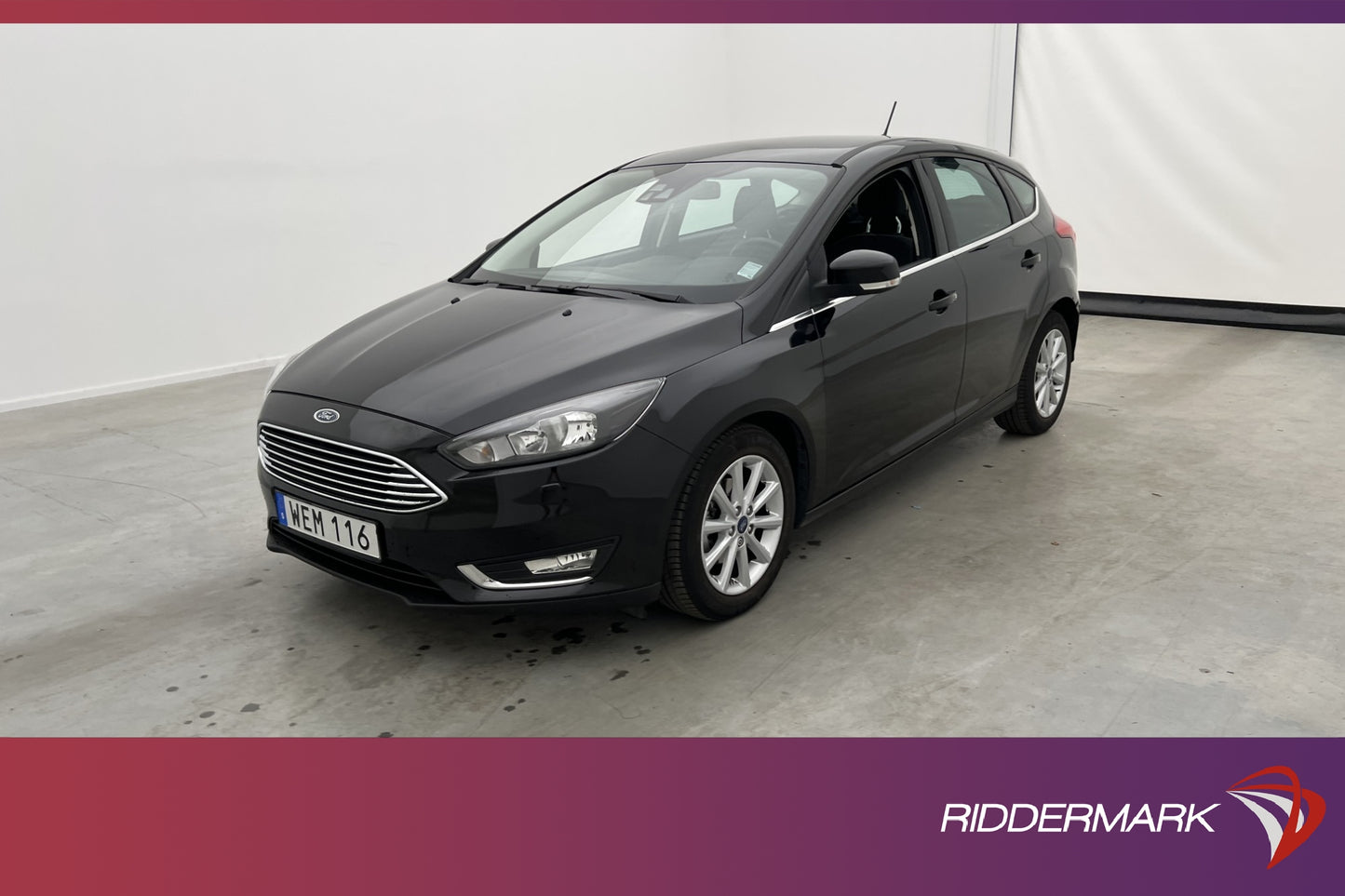 Ford Focus 1.0 EcoBoost 100hk Titanium Sensorer En-brukare