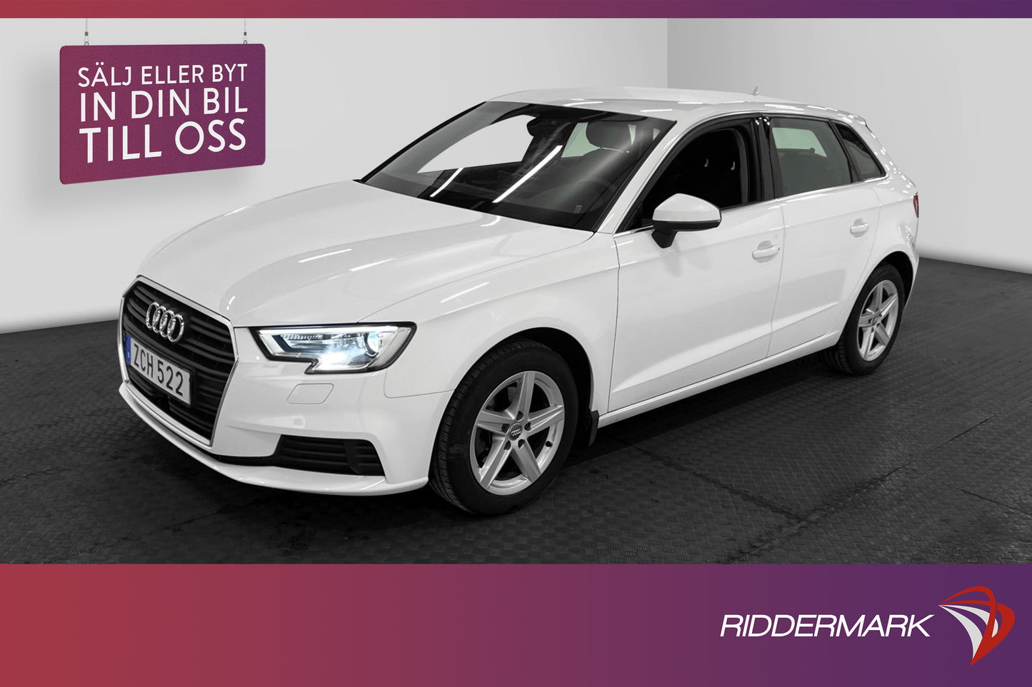 Audi A3 SB 1.5 TFSI 150hk COD Proline 426kr i skatt 0.5l/mil