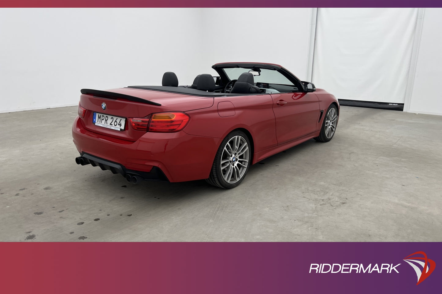 BMW 430d 258hk Convertible M Sport H/K HUD Skinn Navi