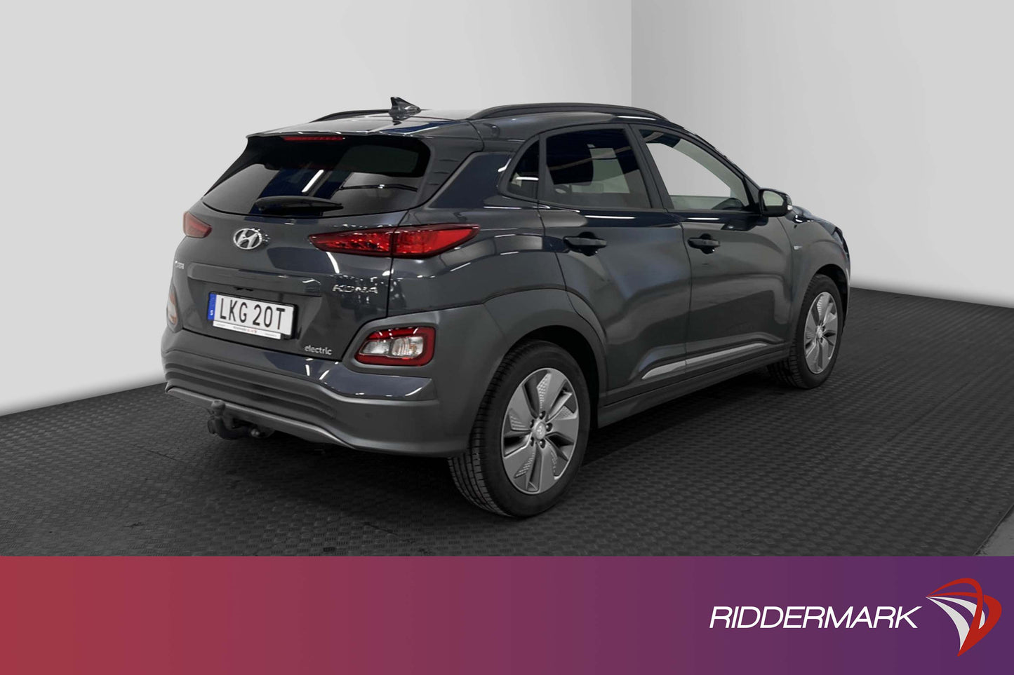 Hyundai Kona 64 kWh 204hk Advanced Backkamera Drag Krell