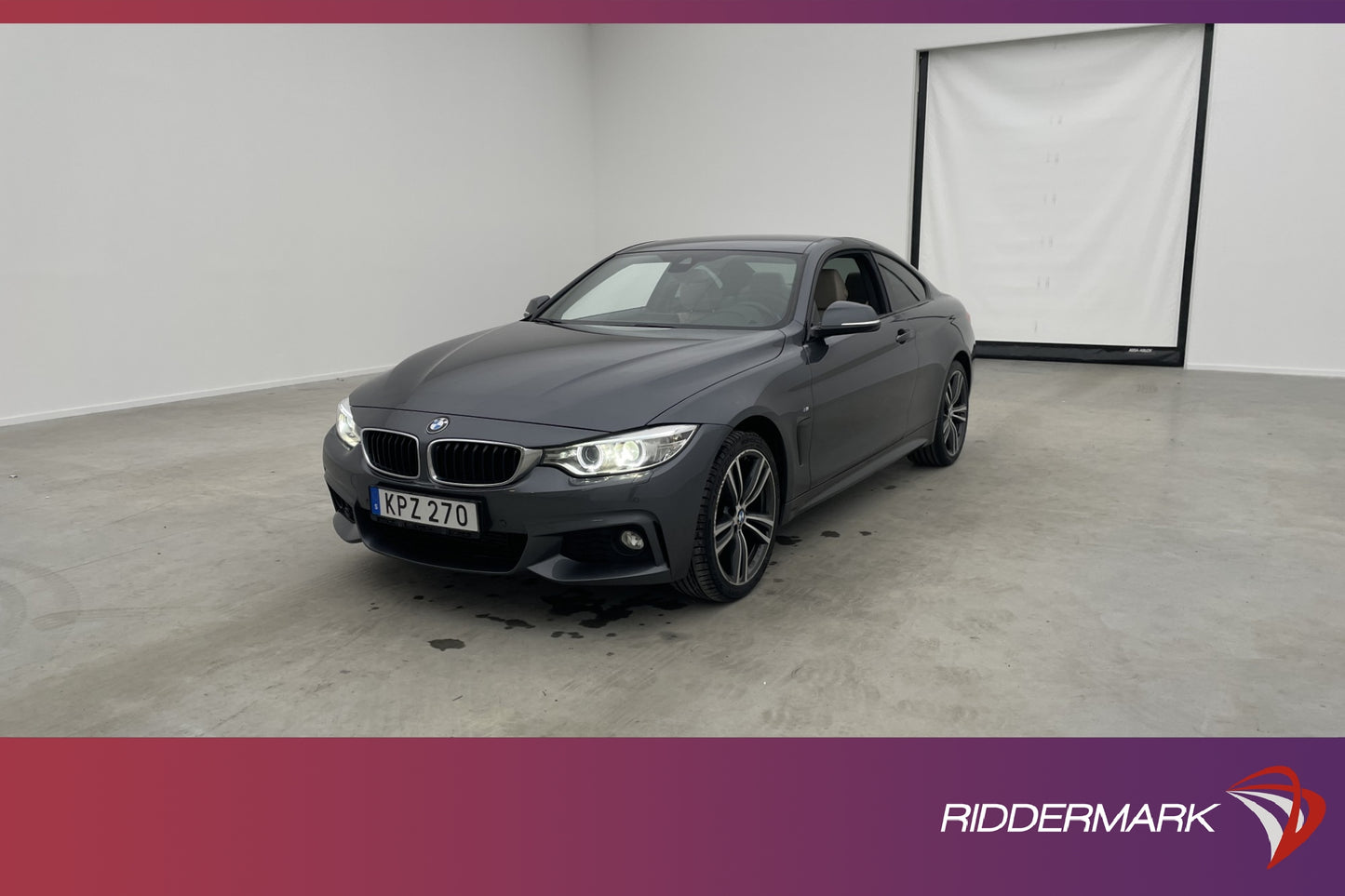 BMW 430d xDrive Coupé M Sport HiFi B-kamera Navi Skinn 258hk