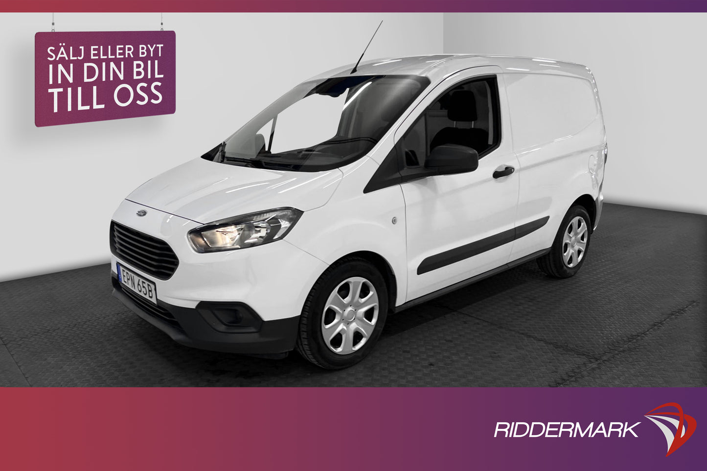 Ford Transit Courier 1.0 EcoBoost 100hk Nyservad 1-Brukare