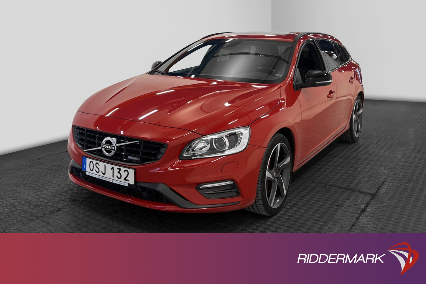 Volvo V60 D4 181hk AWD R-Design T-Lucka Skinn D-Värmare VOC