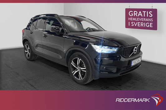 Volvo XC40 D3 AWD 150hk R-Design VOC D-Värmare Skinn Välserv