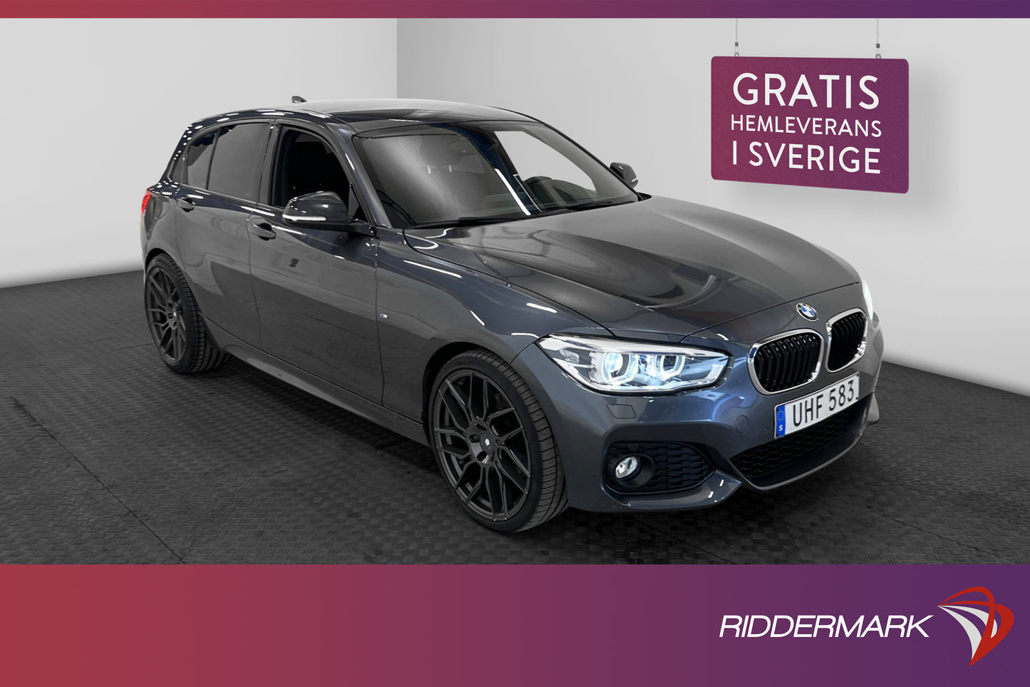 BMW 120 i Steptronic 177hk M-Sport 19" P-sensorer Euro 6