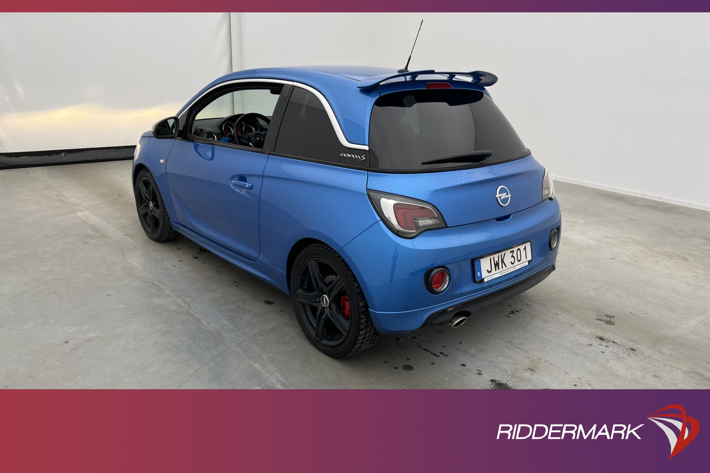 Opel Adam S 1.4 Turbo 150hk Let it Blue Infinity Halvläder