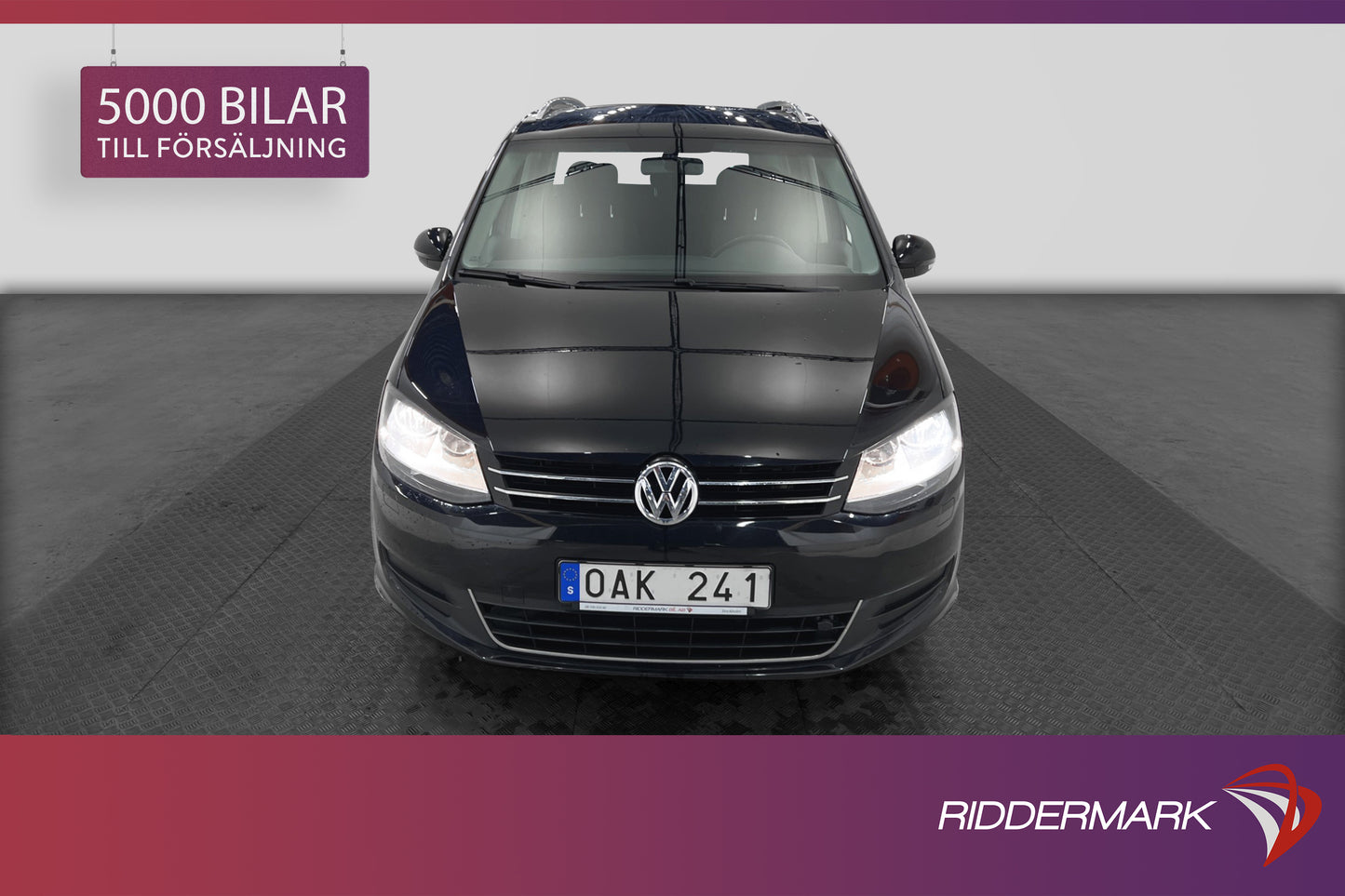 Volkswagen Sharan 2.0 TDI 140hk 7-Sits Kamrem bytt 0,5L/mil!