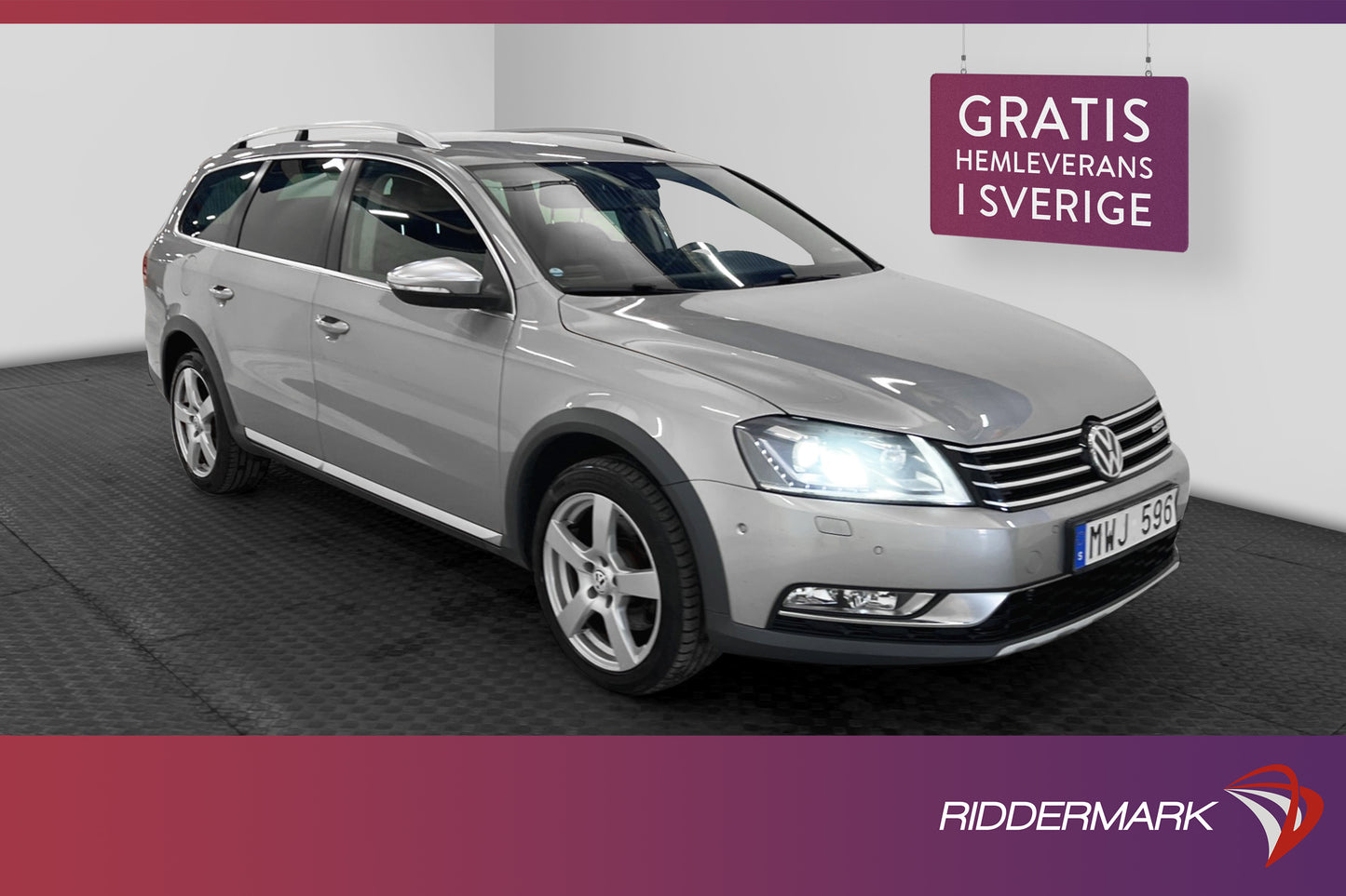 Volkswagen Passat Alltrack 170hk Värmare Skinn Bkamera Drag