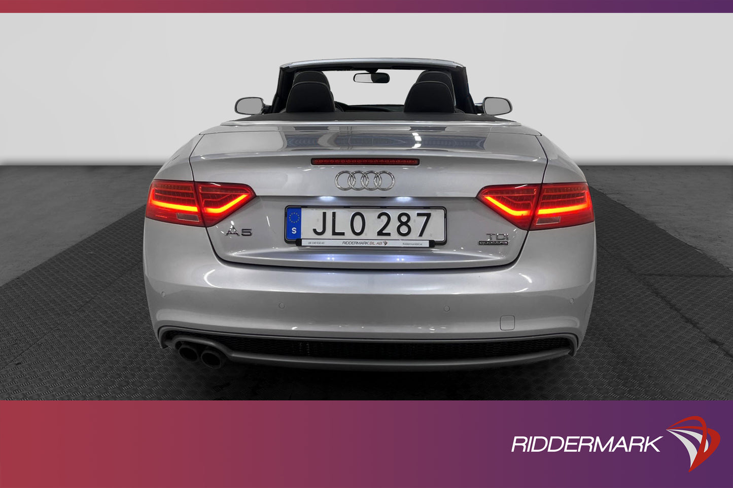 Audi A5 Cabriolet 3.0 TDI Quattro 218hk S-line Navi Skinn