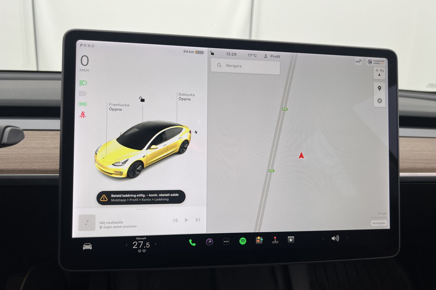 Tesla Model 3 Long Range AWD 440hk Total självkörning FSD