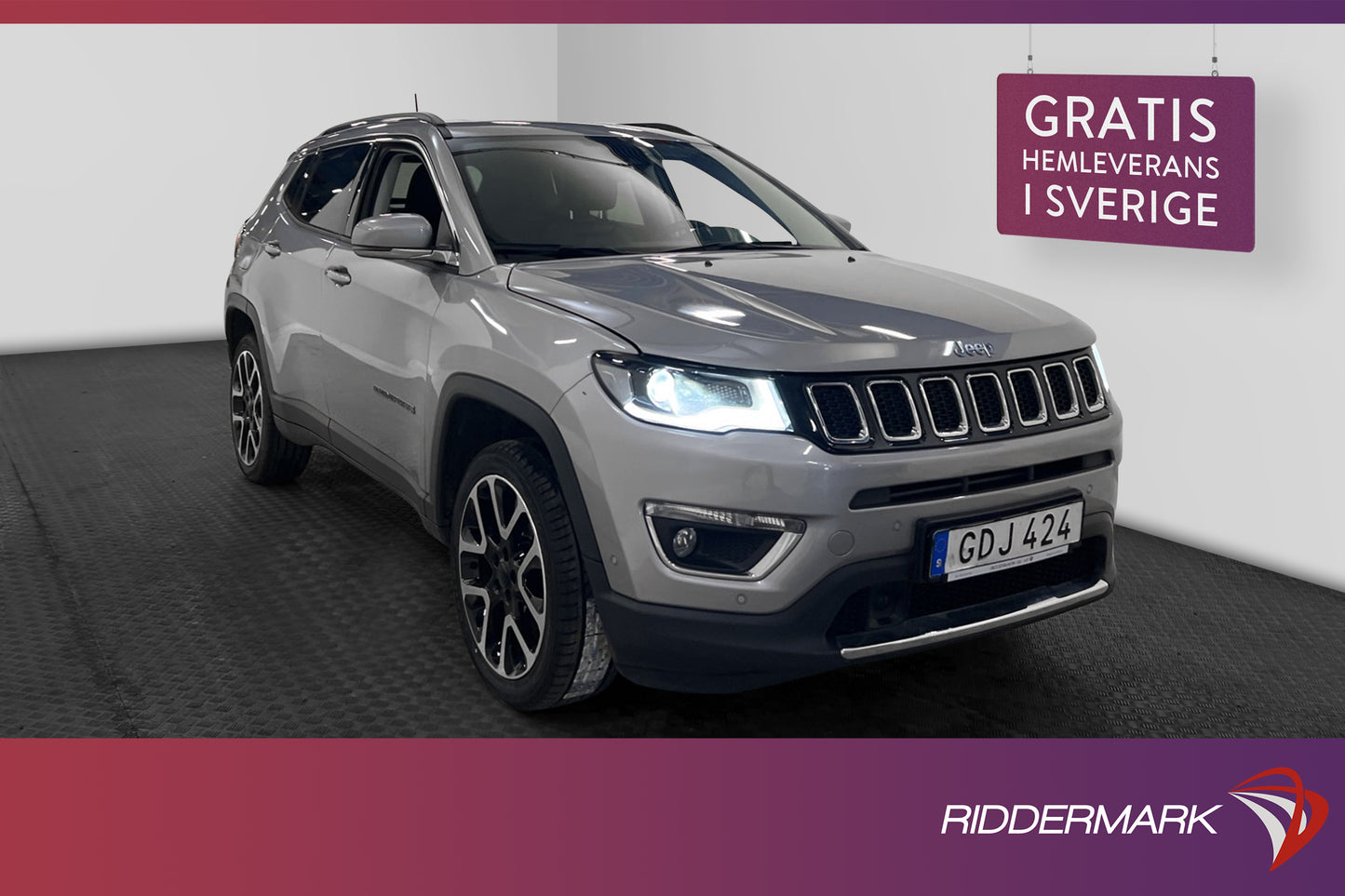 Jeep Compass 1.4 4WD 170hk  Navi Panorama B-kamera Beats