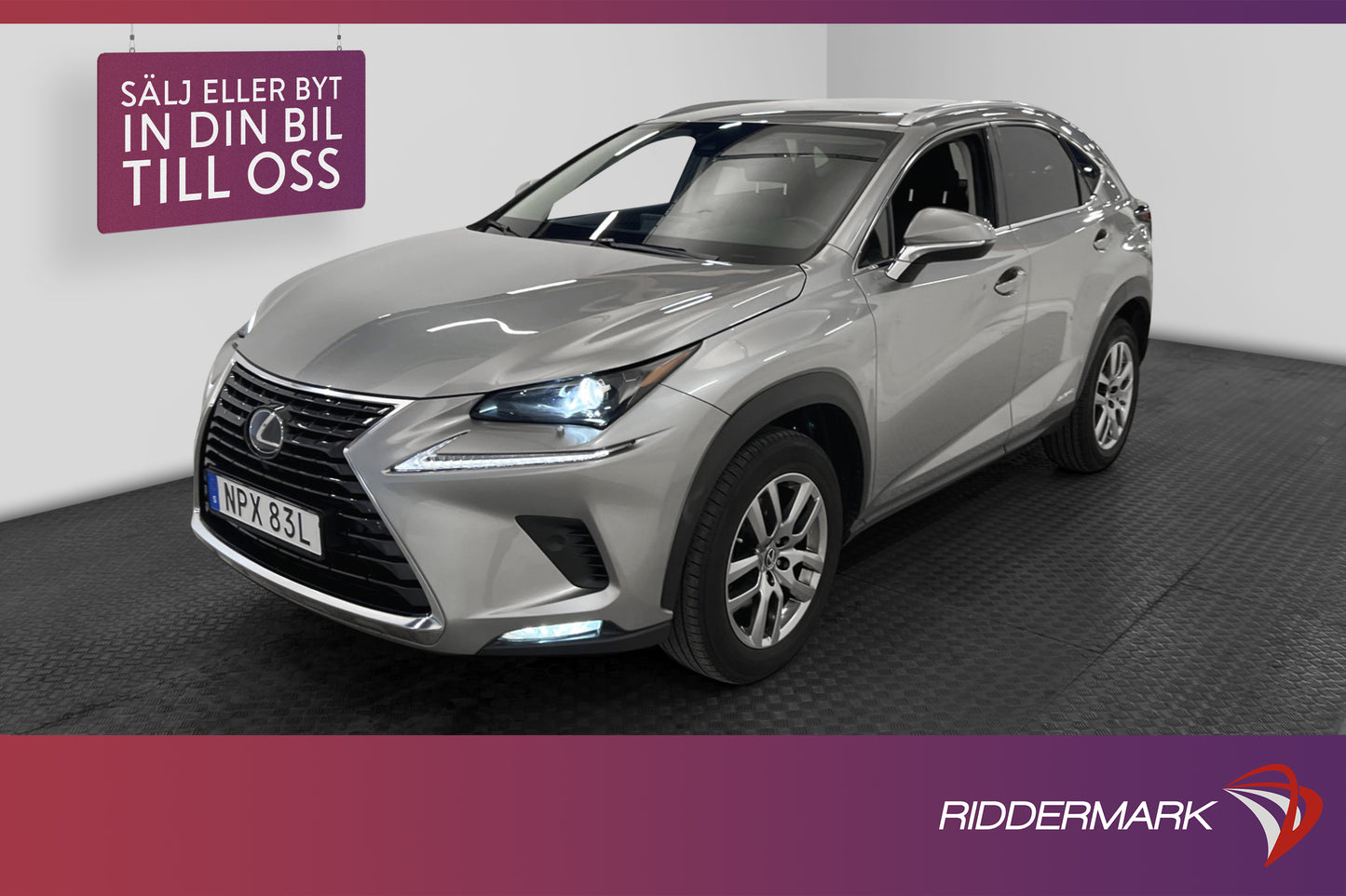 Lexus NX 300h AWD 2.5 197hk 1 Ägare B-kamera Ventilerade