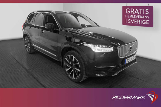 Volvo XC90 T5 AWD 250hk Inscription 7-sits VOC Värmare Drag