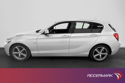 BMW 116i 136hk Sport line 2 Brukare 822kr Skatt 0,48L/mil