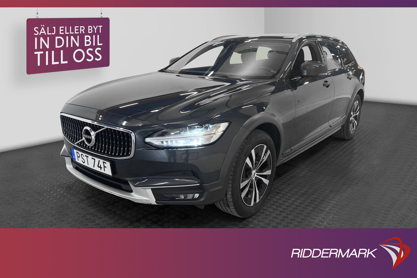 Volvo V90 Cross Country D4 AWD 190hk D-Värm Skinn Drag VoC