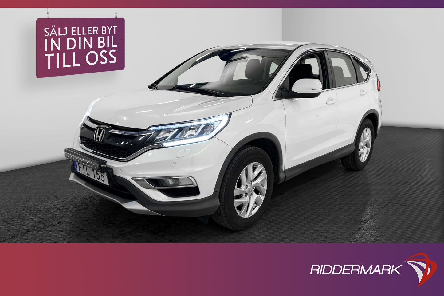 Honda CR-V 1.6 i-DTEC 4WD 160hk Värmare Kamera 0,49l/mil