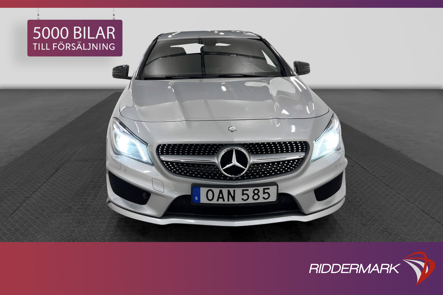 Mercedes-Benz CLA 200 AMG sport Sensorer Skinn/Alcantara