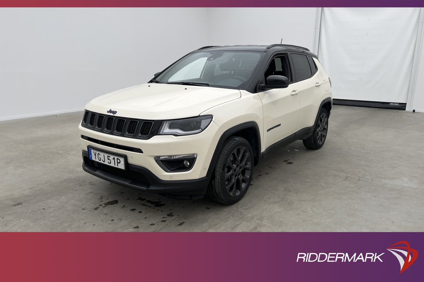 Jeep Compass 4xe 240hk Kamera Rattvärm Skinn Navi MOMS